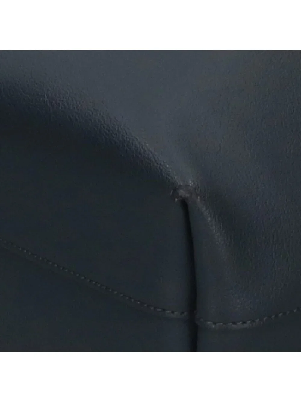Saint Laurent Paris North South Shopping Leather Tote with Pouch